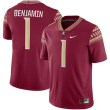Load image into Gallery viewer, Kelvin Benjamin Florida State Seminoles Game Jersey – Garnet