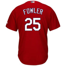 Load image into Gallery viewer, Dexter Fowler St. Louis Cardinals Majestic Alternate Cool Base Jersey - Cream/Red