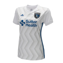 Load image into Gallery viewer, Anibal Godoy San Jose Earthquakes Women's 2018 Secondary Player Jersey – White