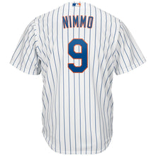 Load image into Gallery viewer, Brandon Nimmo New York Mets Majestic Official Cool Base Player Jersey - White/Royal