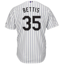 Load image into Gallery viewer, Chad Bettis Colorado Rockies Majestic Home Cool Base Jersey - White